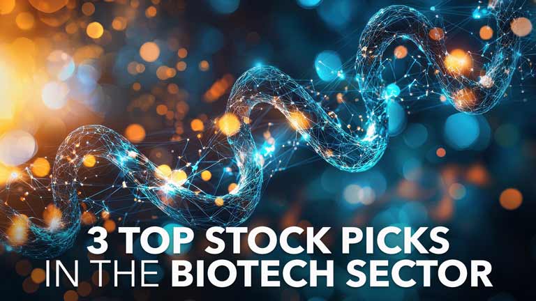 Image for the post titled as 3 Top Stock Picks in the Biotech Sector