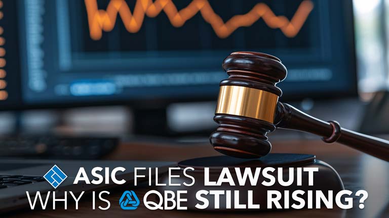 Image for the post titled as ASIC Files Lawsuit against QBE Insurance: Why is the Stock Still Rising?