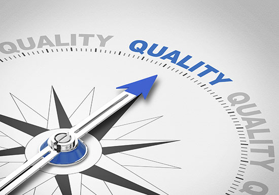 barometer showing quality over quantity