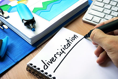 diversify your investments to really make money in shares