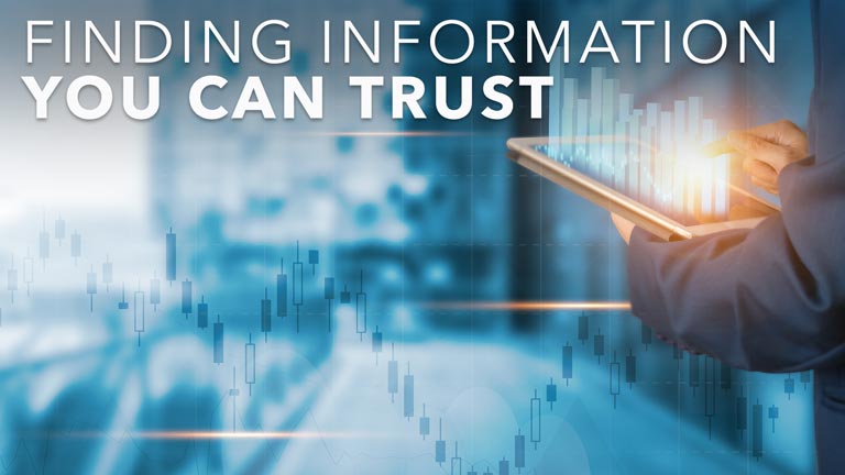 Finding Sources of Information You Can Trust About Investing