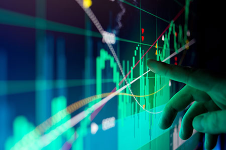 Beginner analysing a chart to invest in shares