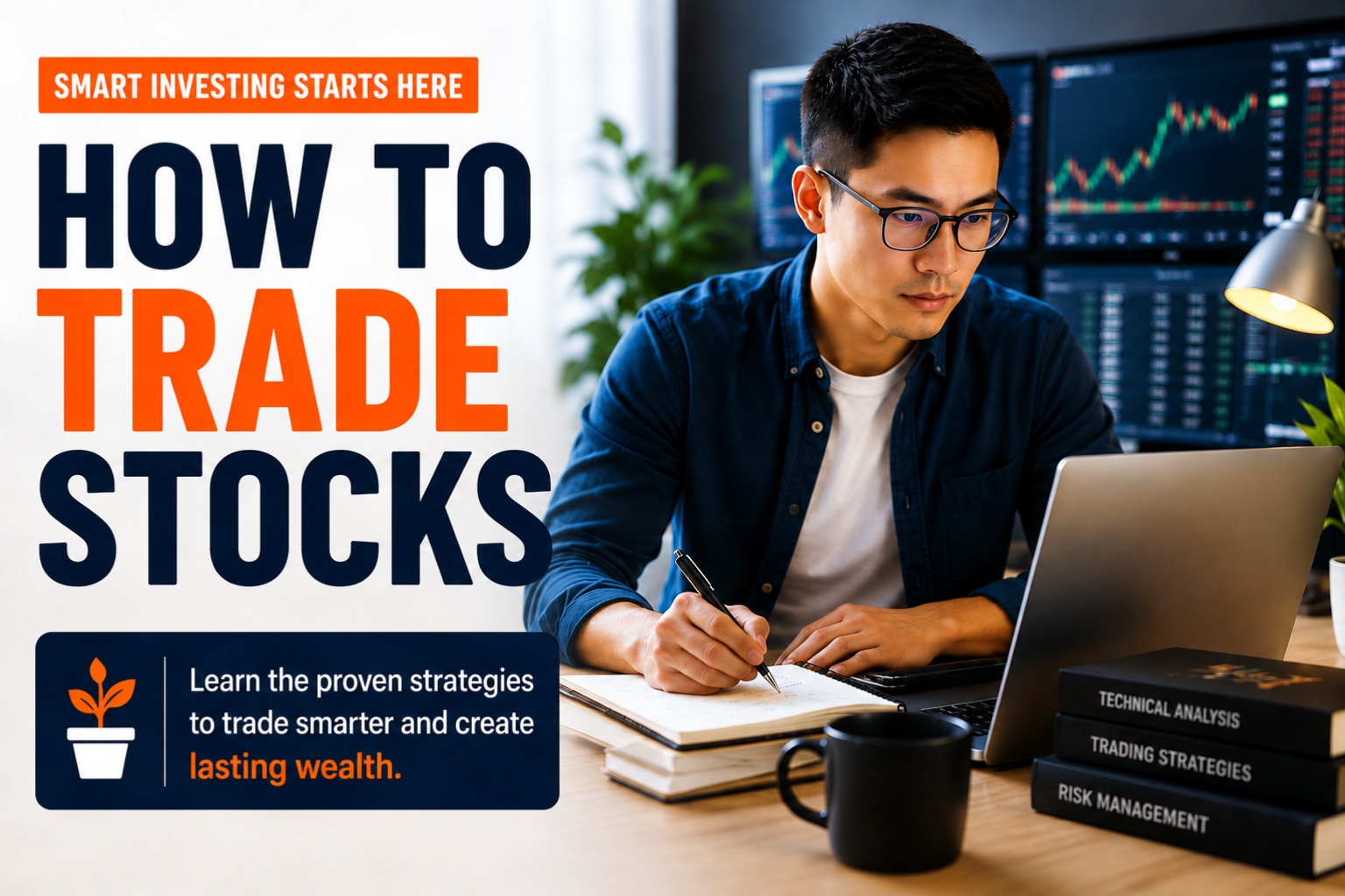 Image for the post titled as How to Trade Stocks: Learn the Skills to Trade the Share Market