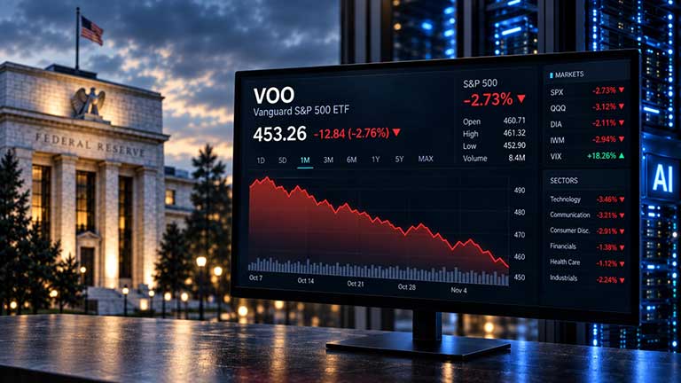 Image for the post titled as Is the VOO ETF at Risk of a Massive Selloff?