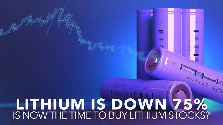 Image for the post titled as Lithium is down 75%: Is Now the Time to Buy Lithium Stocks?