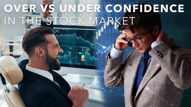 Overconfidence vs Under Confidence in the Stock Market