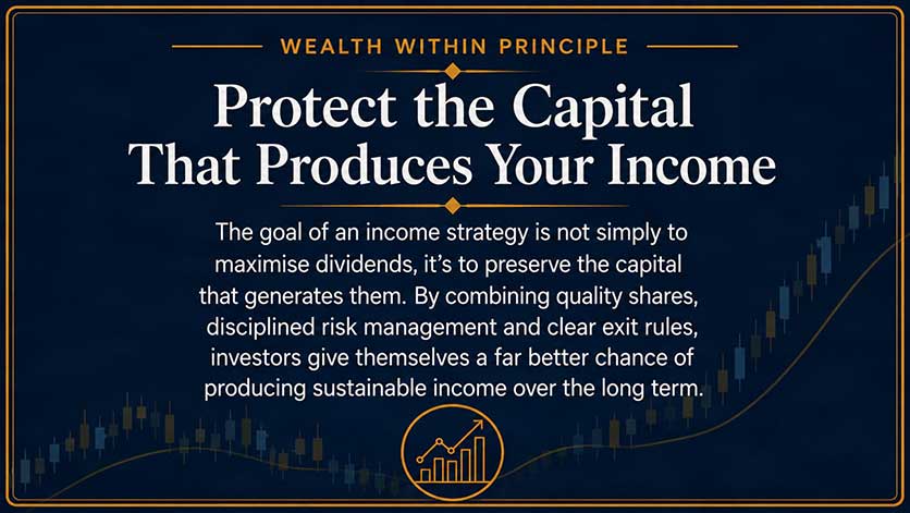 Wealth Within Principle: Protect the capital that produces your income.