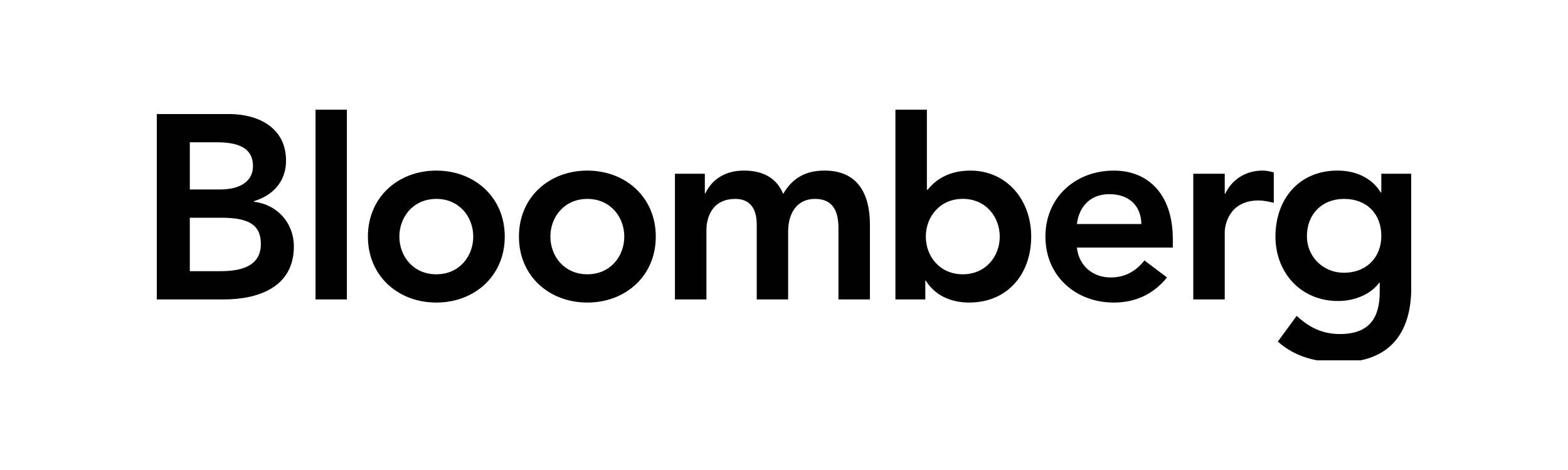 Logo of Bloomberg