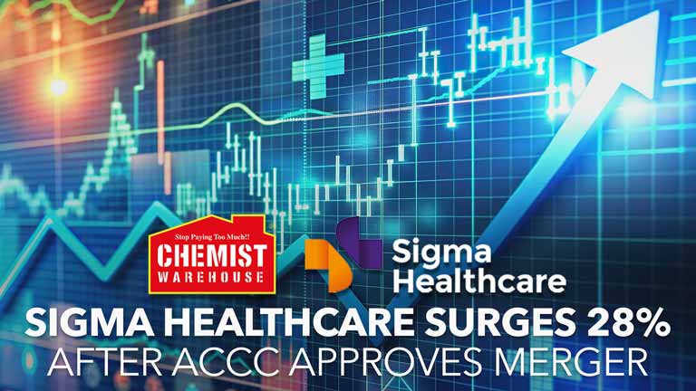 Image for the post titled as Sigma Healthcare Surges 28% After the ACCC Approves Merger