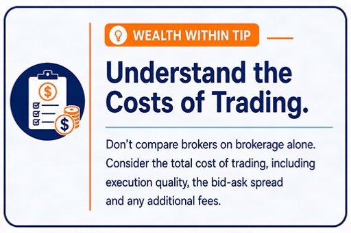 Educational tip: Understand the cost of trading