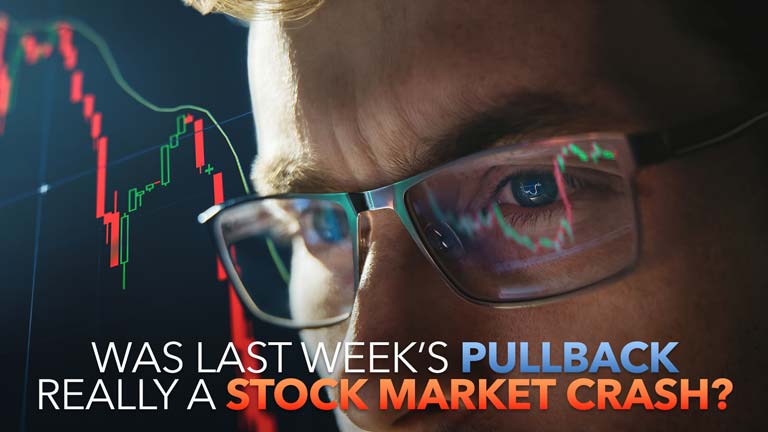 Image for the post titled as Was Last Week's Pullback Really a Stock Market Crash?
