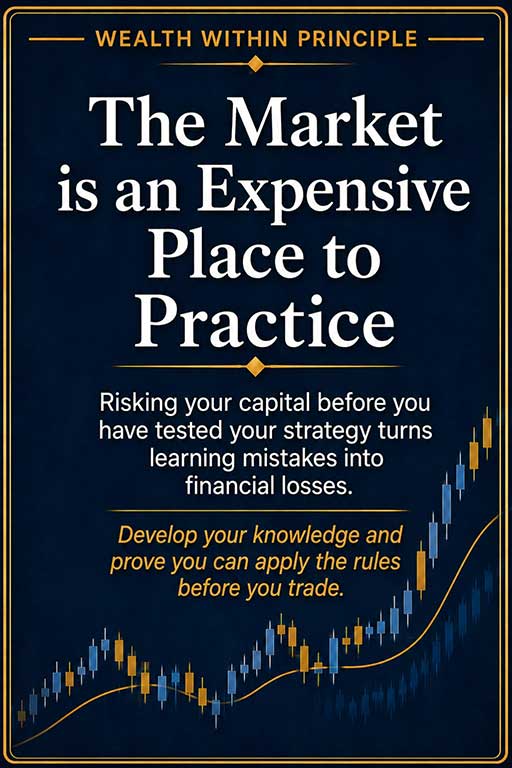 The market is an expensive place to practice