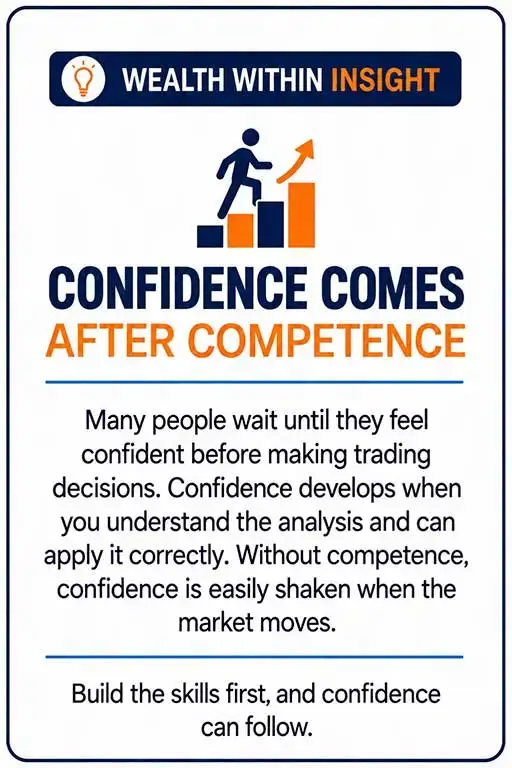 Trade on confirmation, not speculation